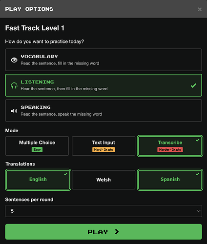 Clozemaster Multidirectional Language Learning Sample 2