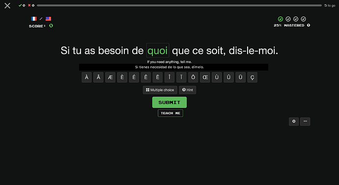 Clozemaster Multidirectional Language Learning Sample
